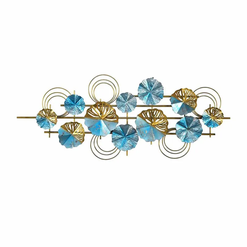 Gilded Blue Iron Wall Accent media 3