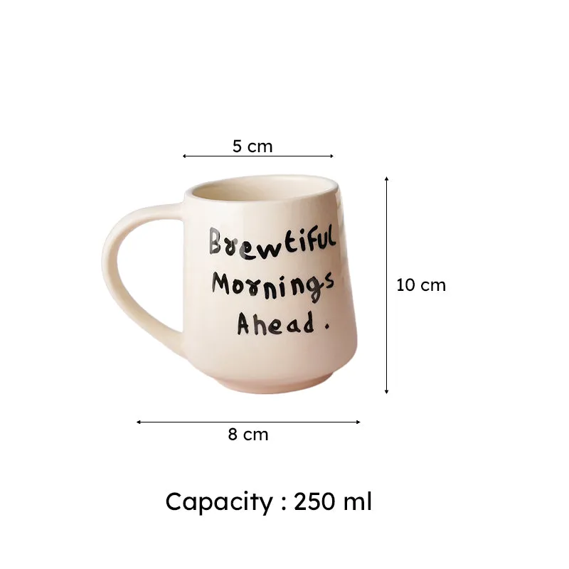 Brewtiful Ceramic Coffee Ceramic Coffee Mug (250 mL) media 7