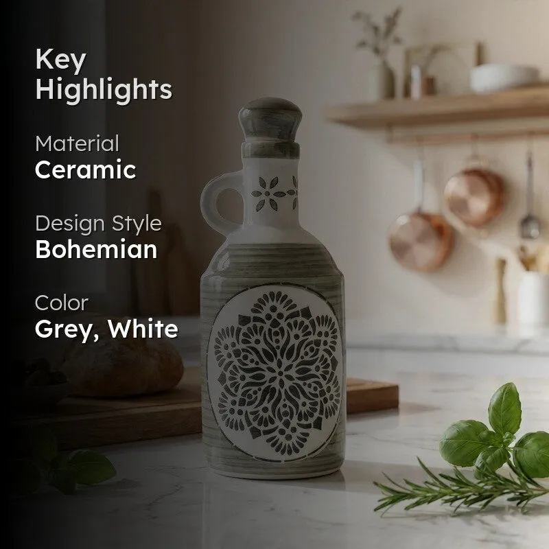 Countryside Drizzle Ceramic Oil Dispenser - 1000 mL media 2