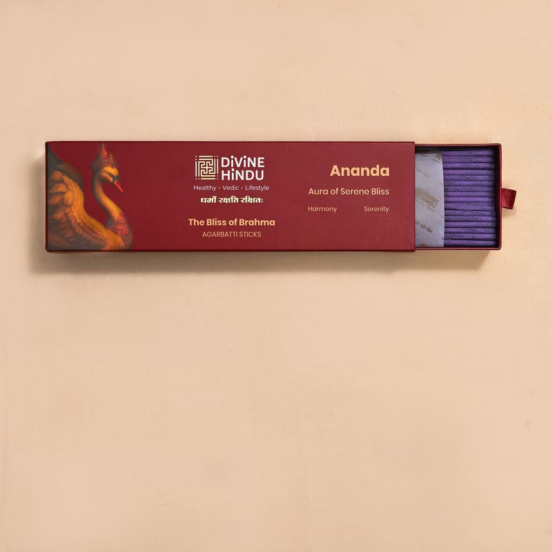 Ananda Divine Bliss Incense Sticks - 30 Piece Set media 3