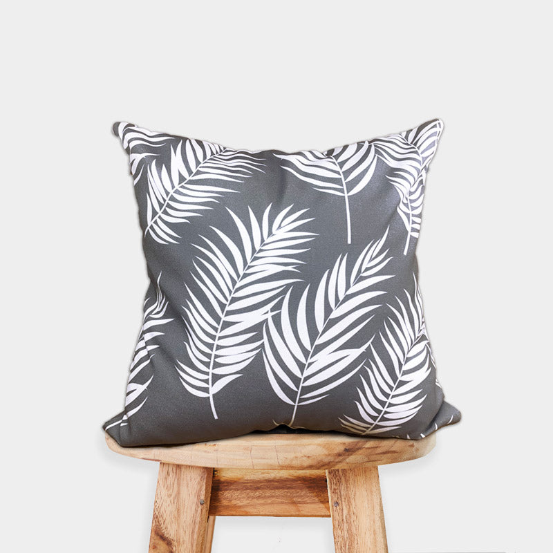 White Fern Cushion Cover  - Set Of Five media 4