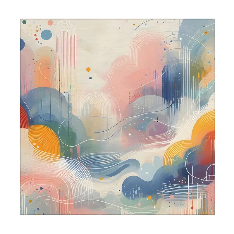 Cloud Chrome Canvas Wall Art media 3