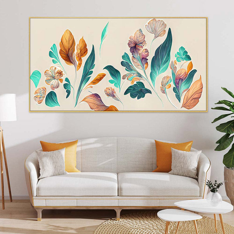 Filasia Floral Canvas Wall Painting