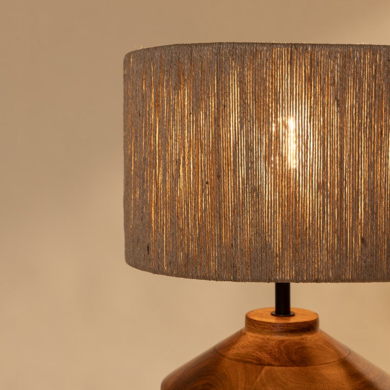 Fig Living Faith Jute Table Lamp - Brown media 5