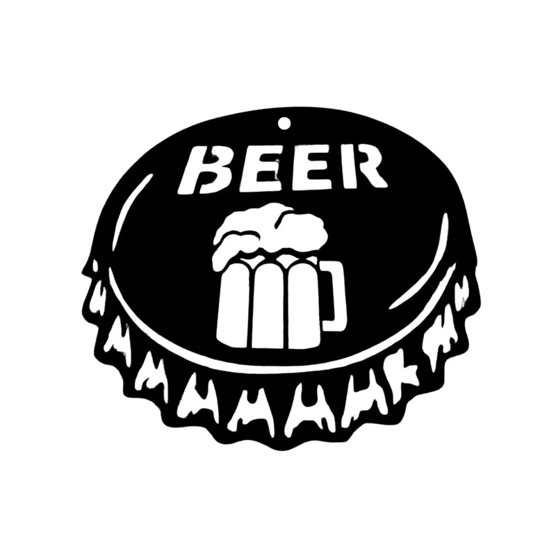 Beer Cap Noir Iron Wall Accent media 4
