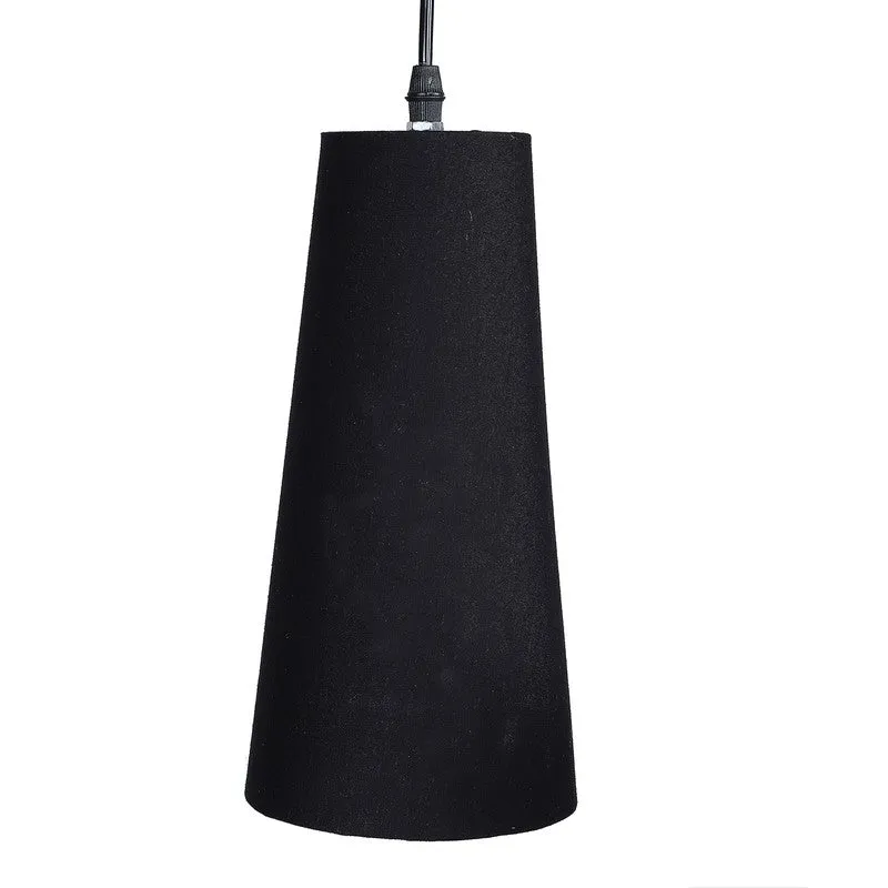 Nordic Neutral Triple Metal Ceiling Lamp - Black media 7