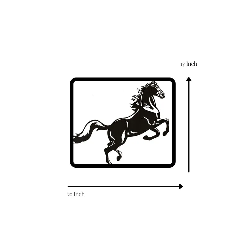 Rearing Pony Iron Wall Accent media 5