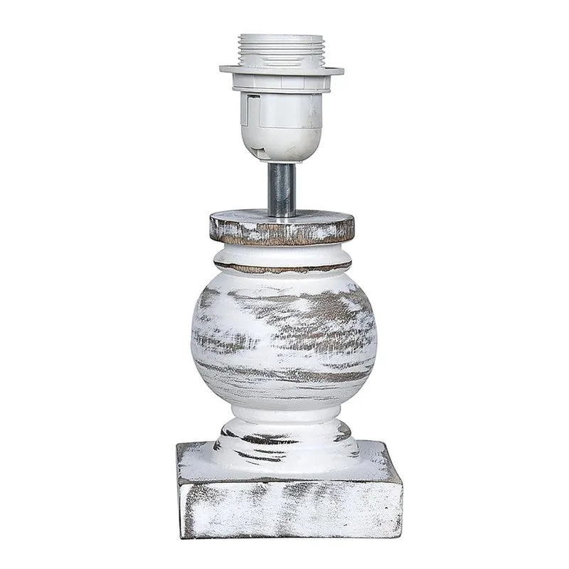 Clean Flare Wooden Table Lamp - White media 7