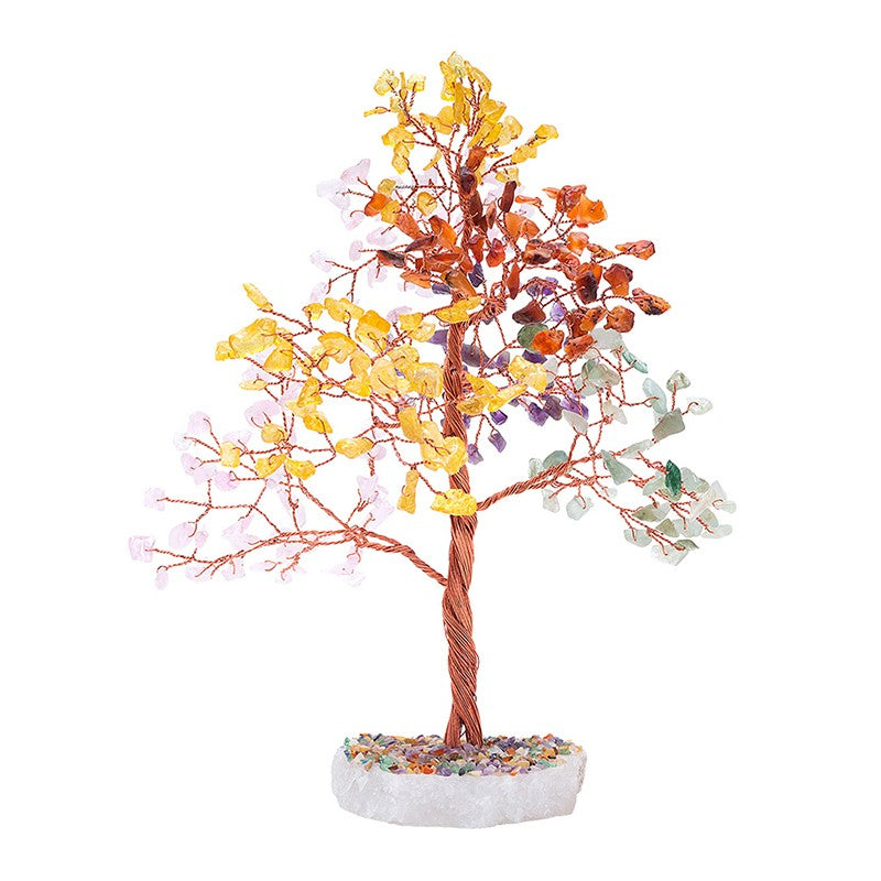Agate Tree Handcrafted Showpiece - Multicolored media 3