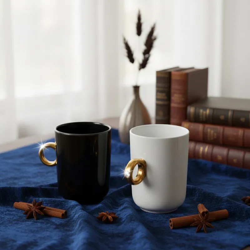 Chic Crystal Coffee Mug (300 mL Each) - Set Of Two media 4