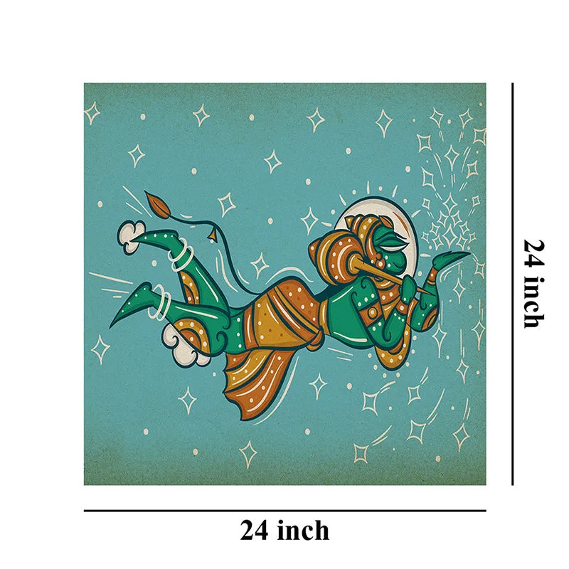 Pavanputra Wall Painting media 7