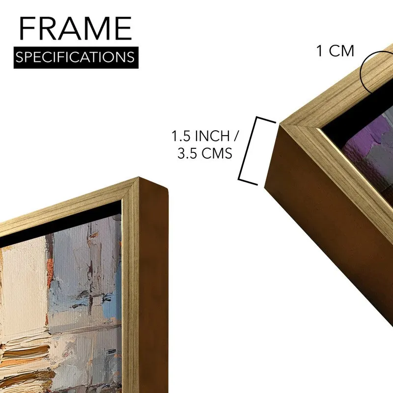 Nostalgic Canvas Wall Painting With Frame media 8