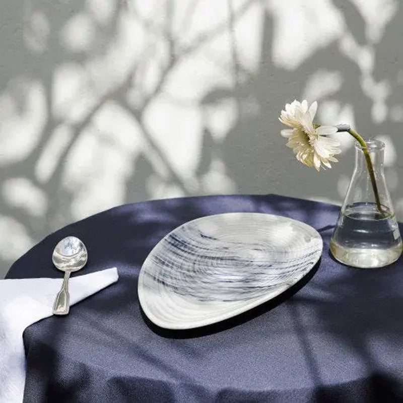 Betawi Oyster Handmade Ceramic Platter media 6