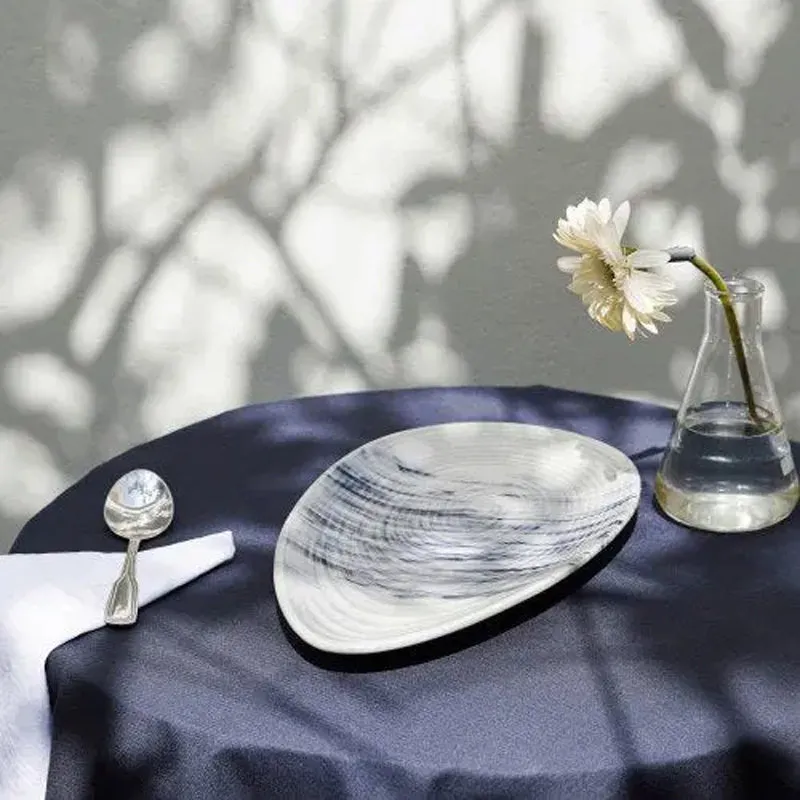 Betawi Oyster Handmade Ceramic Platter media 6