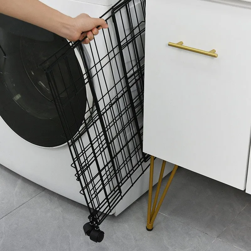 Tidygo Foldable Iron Laundry Basket - Black media 7