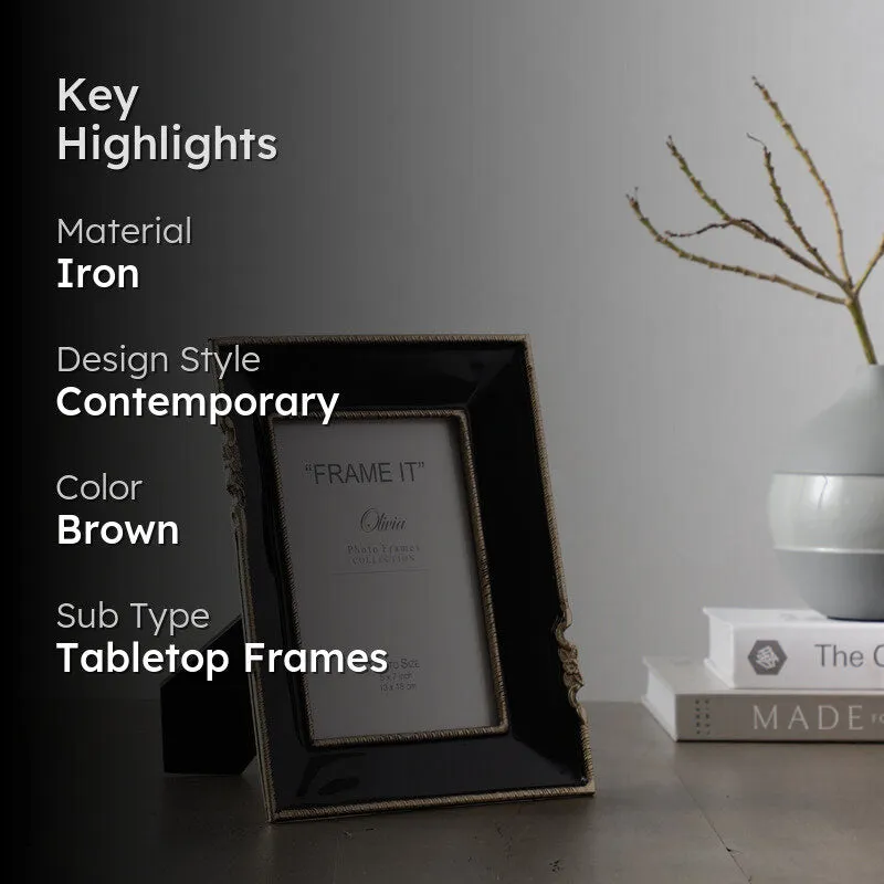 Espo Table Photo Frame - Black media 2