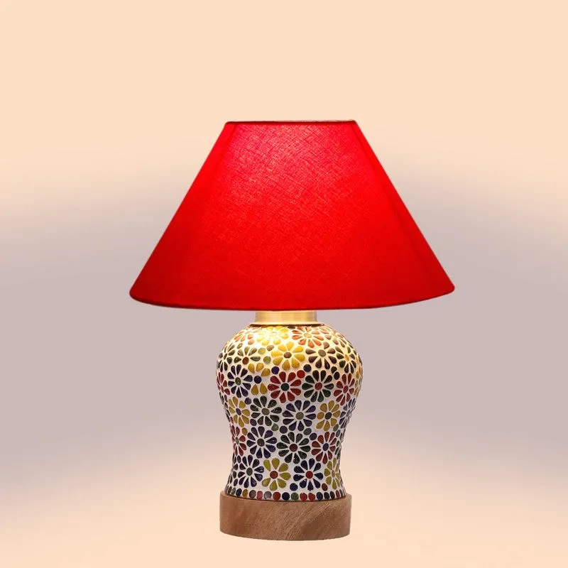 Seralya Wooden Table Lamp - Multicolor media 6
