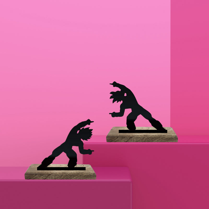 Grappling Duo Showpiece - Set Of Two