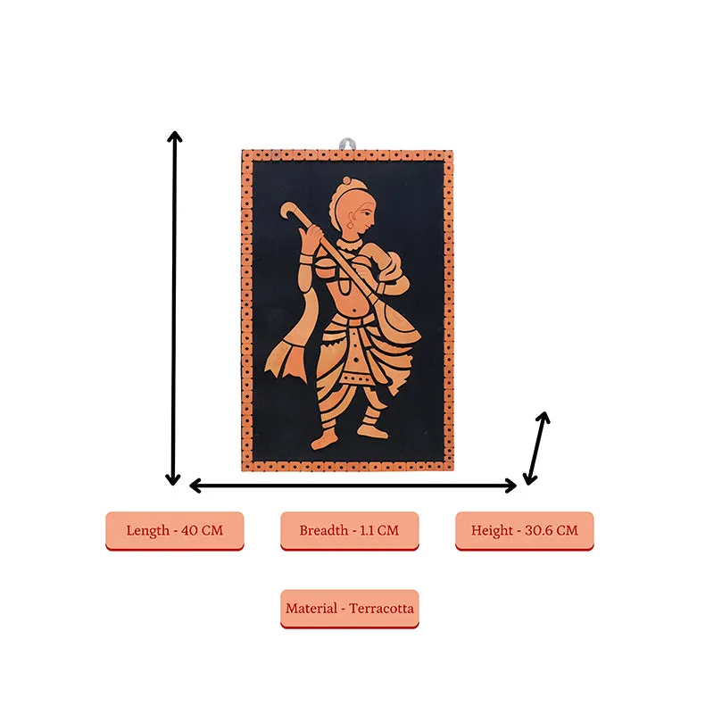 Sarasa Sundari Terracotta Wall Art media 8
