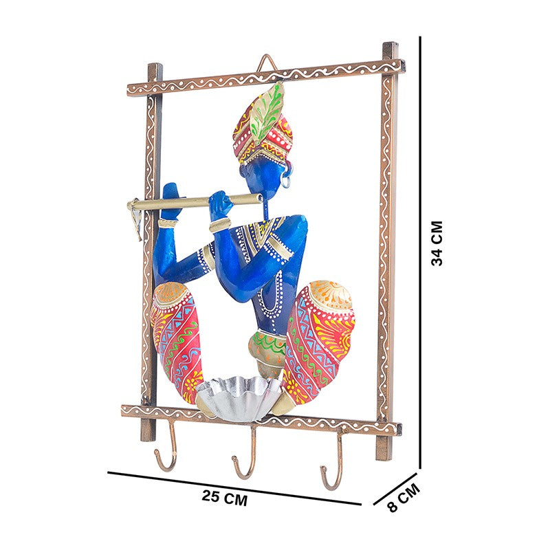Krishan Naada Handcrafted Metal Wall Accent media 9
