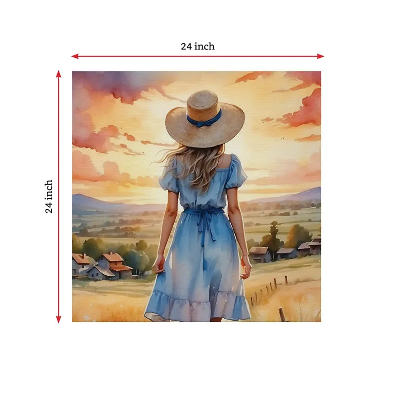 Lavinia Cotton Canvas Wall Art media 4
