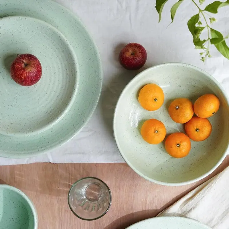 Lemongrass Handmade Dinner Set - 28 Piece Set media 1