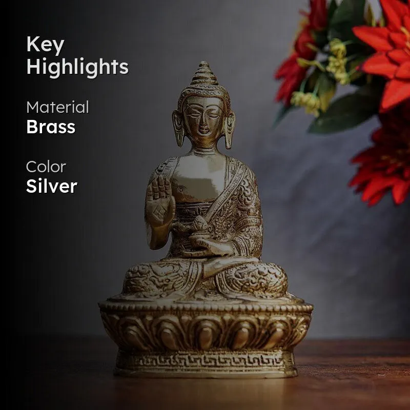 Buddha In Mudra Statue media 2