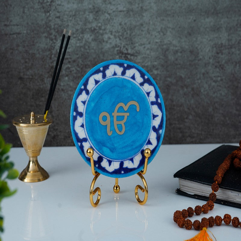Ik Onkar Handcrafted Ceramic Showpiece