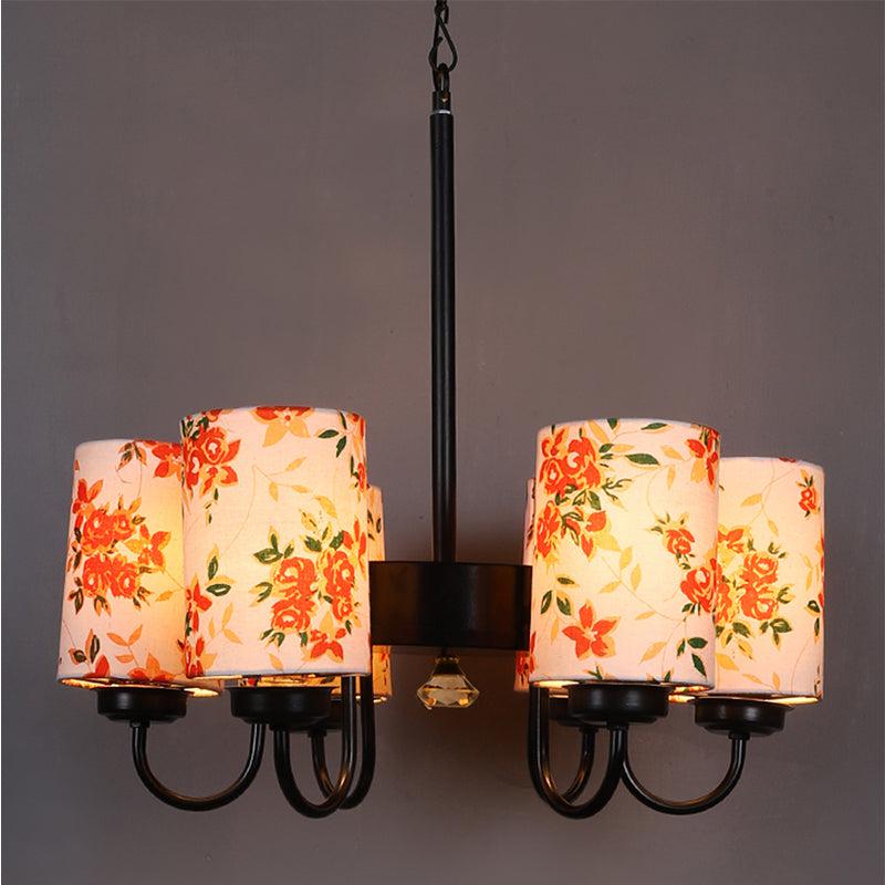 Ibis Flora Cylindrical Viya Ceiling Lamp