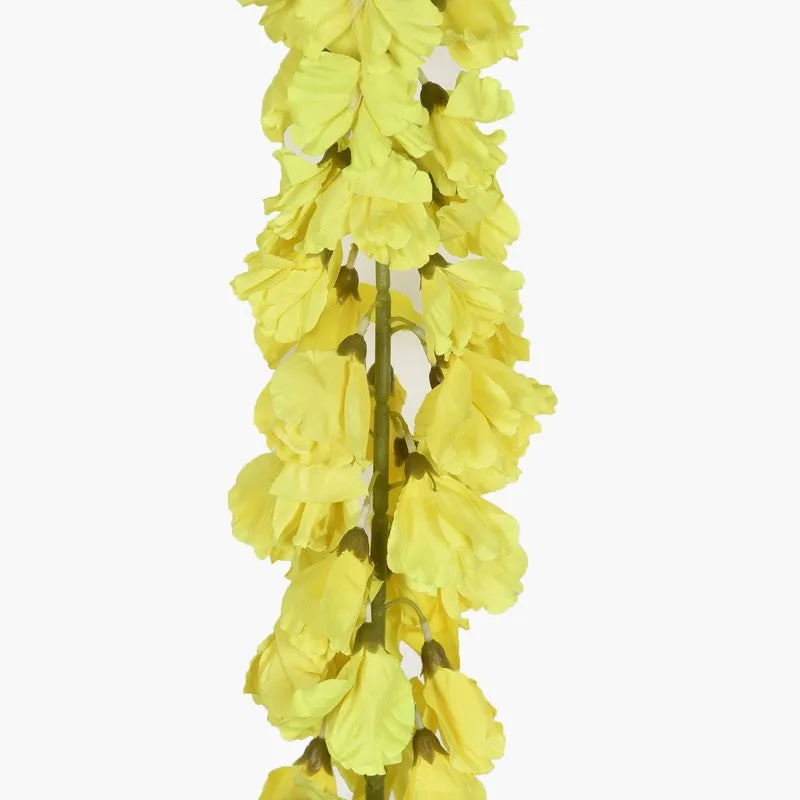 Petal Glow (Yellow) Chic Artificial Flower - Set Of Two media 5