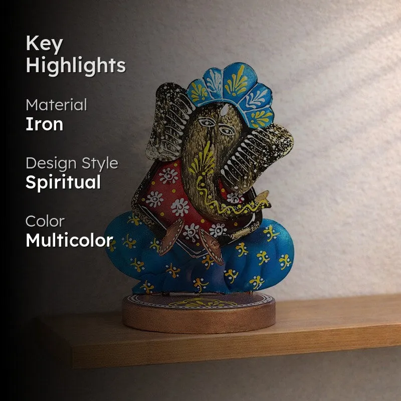 Ganesh Iron Handcrafted Idol media 2