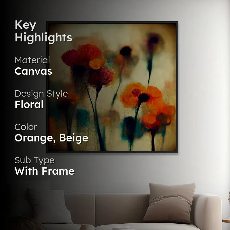 Bright Blossoms Wall Painting media 2