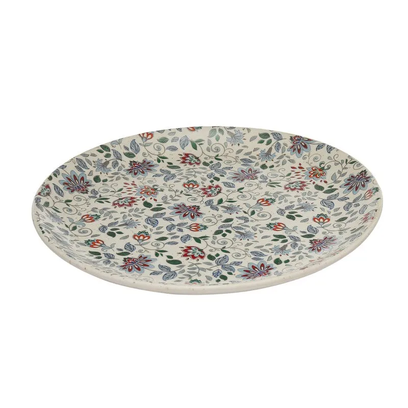 Handpainted Wildflower Dinner Plates - Set Of Four media 5