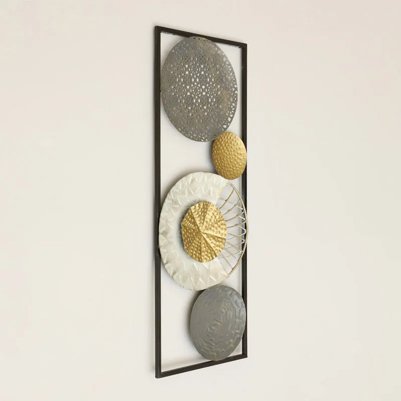 Nastasya Abstract Metal Wall Accent media 4