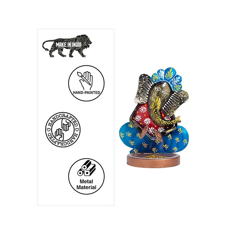 Ganesh Iron Handcrafted Idol media 6
