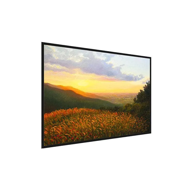 Colors of the Light Canvas Wall Painting - Black Frame media 3