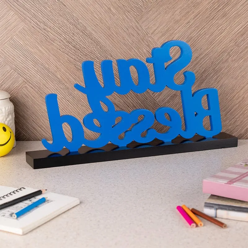 Stay Blessed Typography Showpiece media 4
