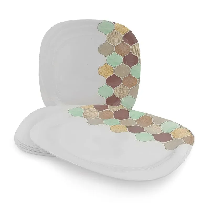 Texture Melamine Dinner Plates - Set of Six media 4