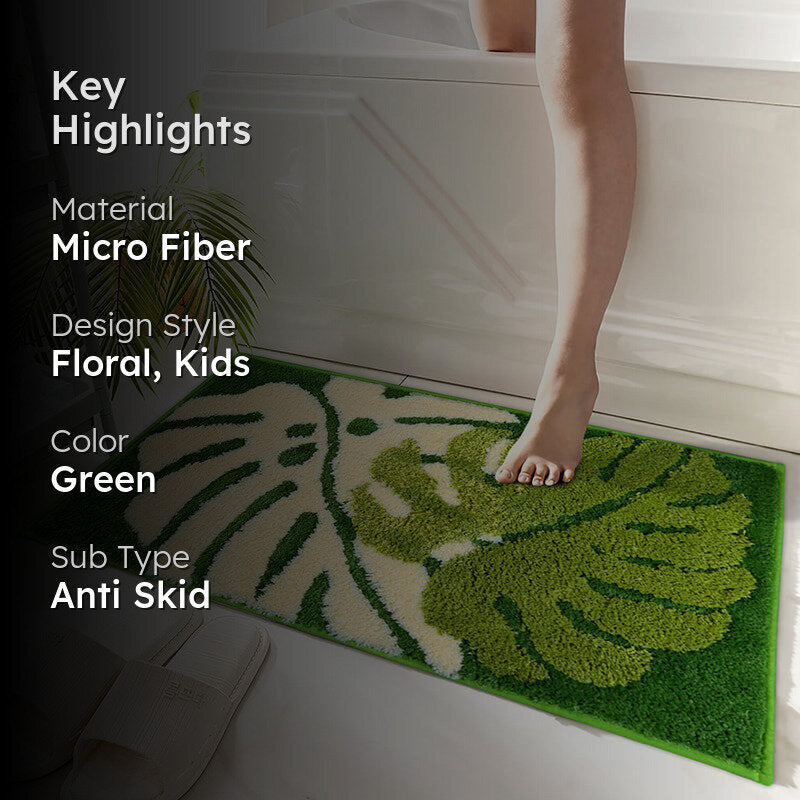 Monstera Mill Bathmat media 2