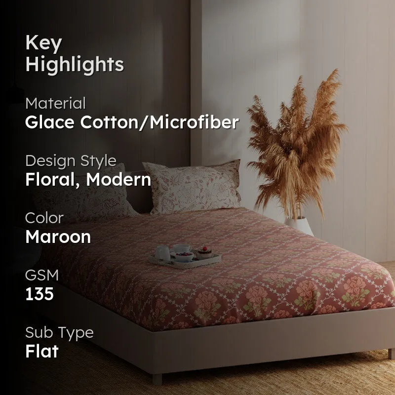 Petal Soft Microfiber Bedsheet - 135 GSM media 2