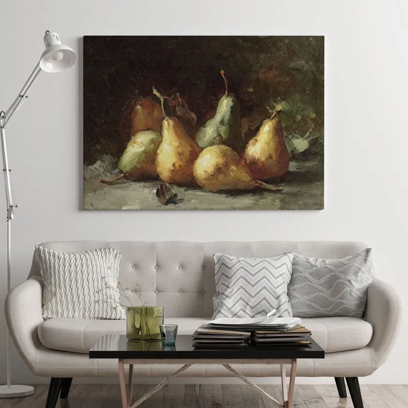 Pear Glow Wood Wall Art media 3