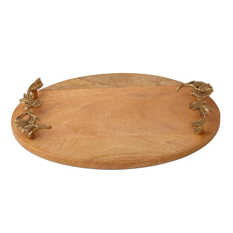 Elys Aura Mango Wood Platter media 4