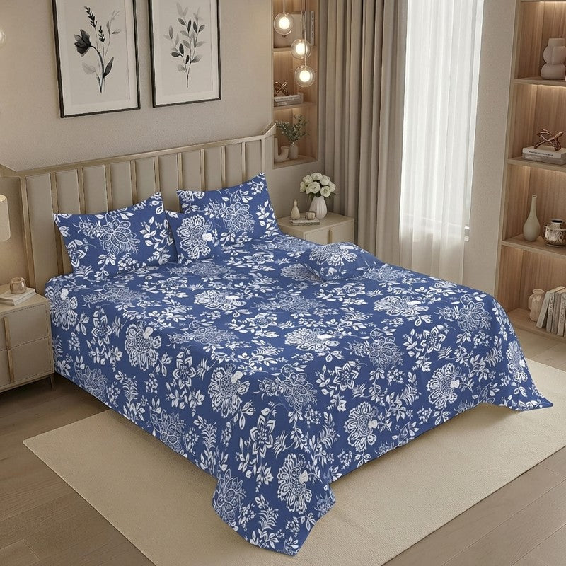 Blue Bale GlaceCotton Kids Bedding Set (180 GSM) - Five Piece Set