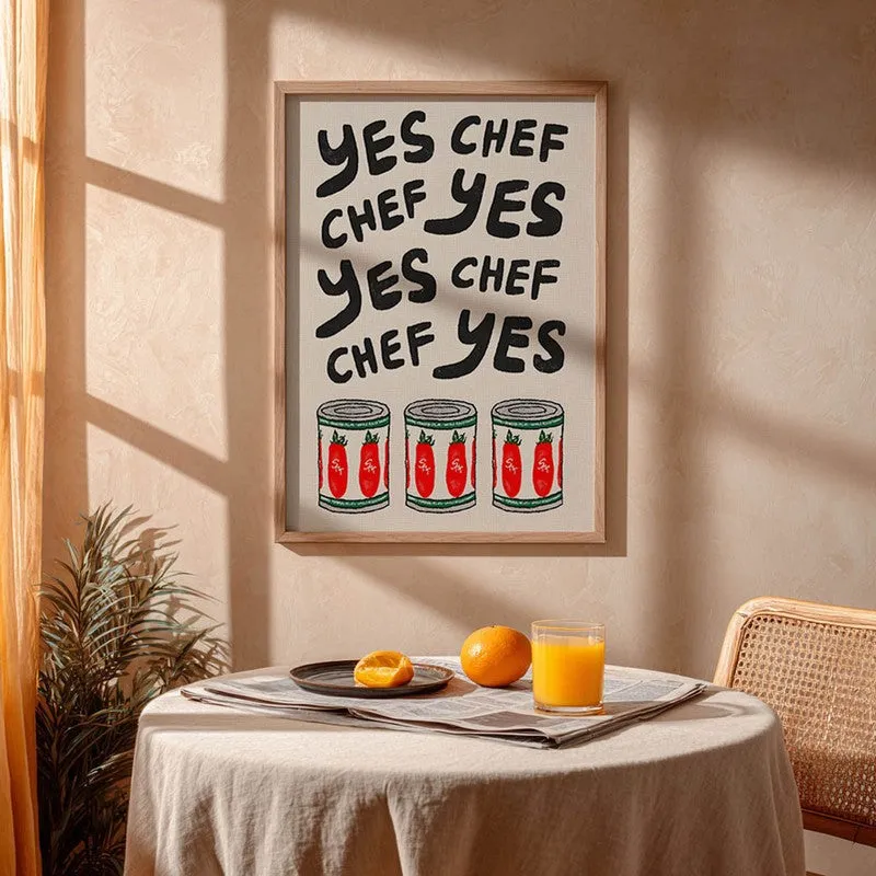 ChefAura Archival Canvas Wall Art - Brown media 4