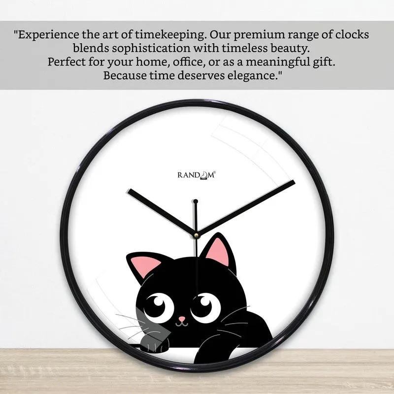 Meow Tick Wall Clock media 6