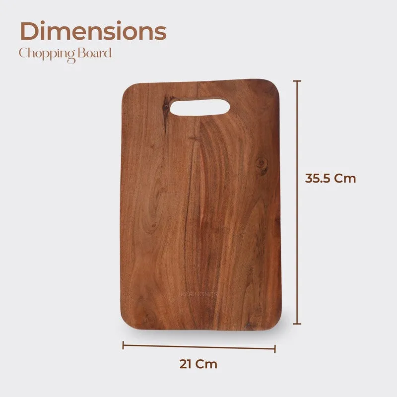 Branorin Boho Acacia Wood Chopping Board media 9