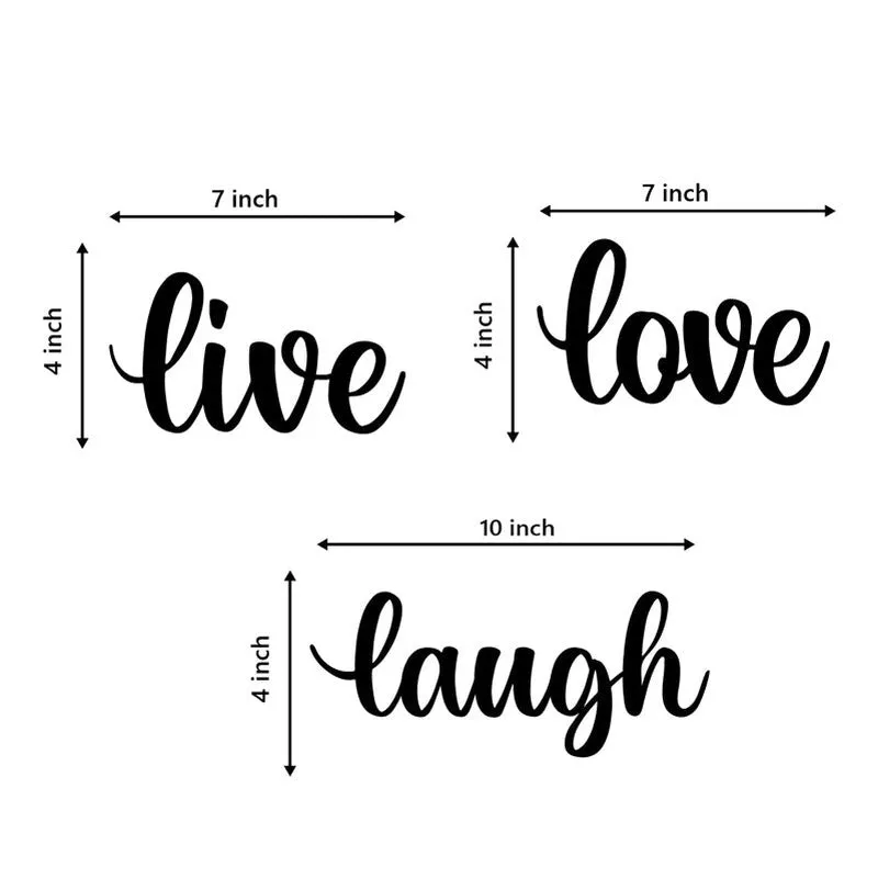 Life Motto MDF & Wooden Wall Accent media 6
