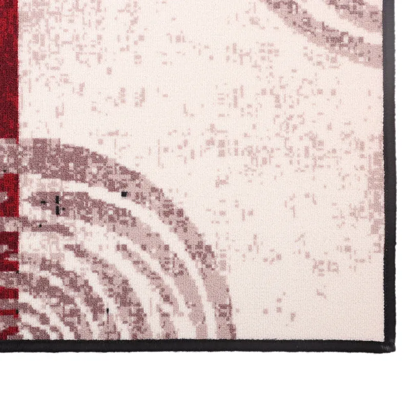 Crimson Fractals Anti-Skid Carpet media 4