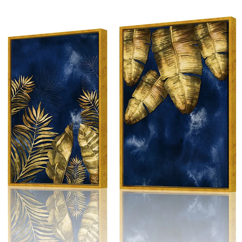 Midnight Foil Wall Art - Set Of Two media 3