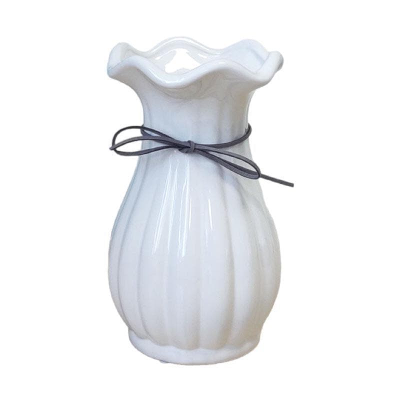 Eclectic Elegance Vase - White media 3